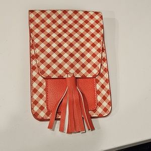 K Carroll Cross body red/White Gingham Bag
